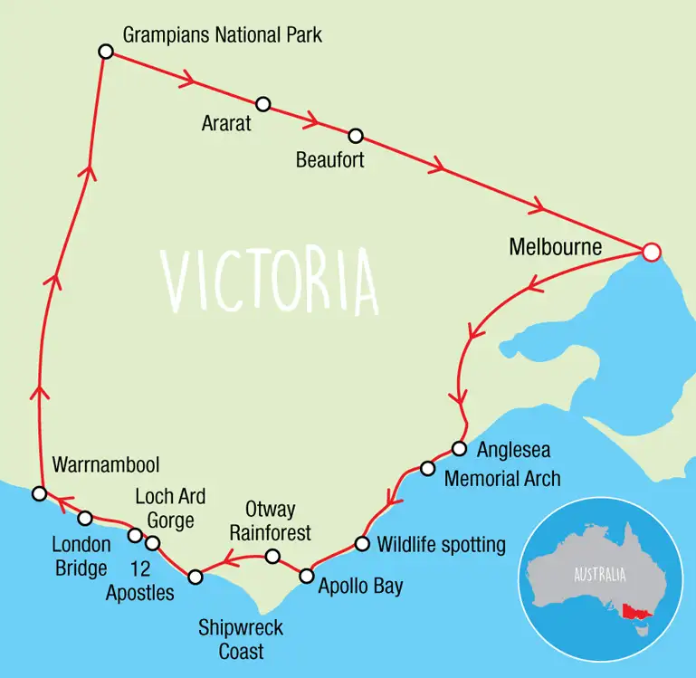 3 Day Great Ocean Road + Grampians Tour From Melbourne | Wildlife Tours Australia