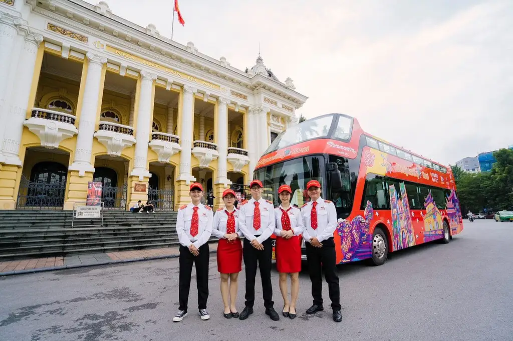 City Sightseeing Hop-on Hop-off Bus Tour of Hanoi | 24-hour Bus Pass