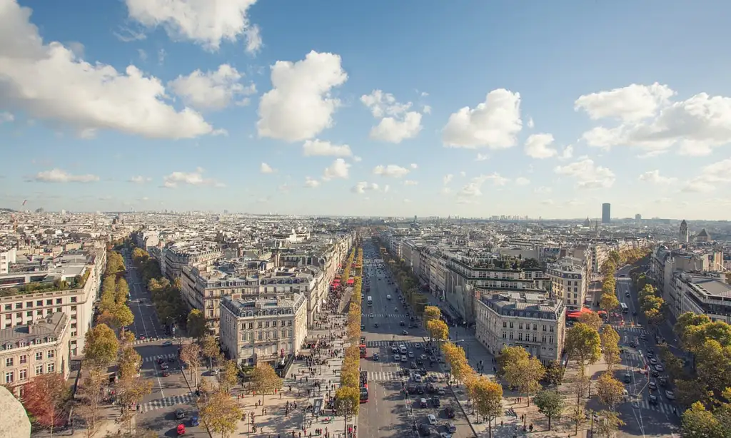 Entrance To Arc De Triomphe's Rooftop