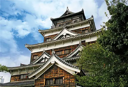 Hiroshima Castle Sightseeing Boat Tour