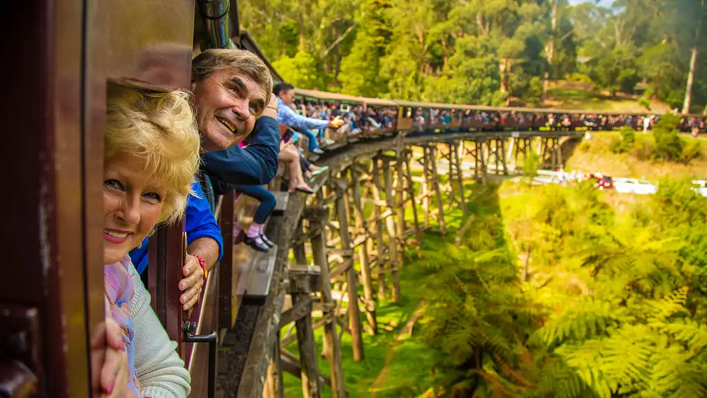 Puffing Billy Heritage Steam Train & Dandenong Ranges