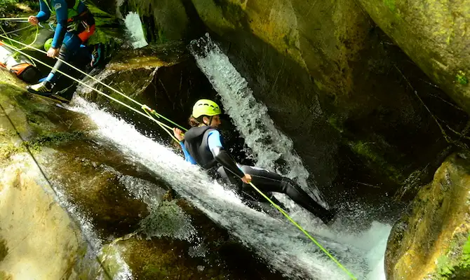 Gibbston Valley Canyoning - Half Day Self-drive Tour