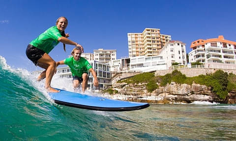 best surf lesson gold coast