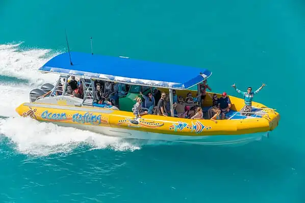 Whitsundays ocean rafting day tour