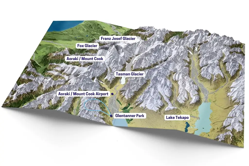 Mt Cook Alpine Vista Helicopter flight with National Park Landing  - 20 mins