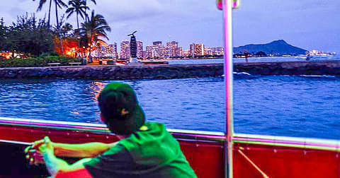Hawaii sunset cruise