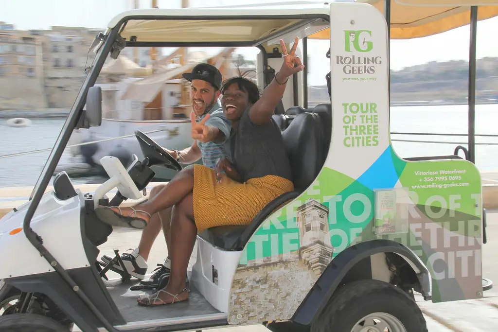 Electric Buggy Tour of the Three Cities of Malta | Group of 3 People