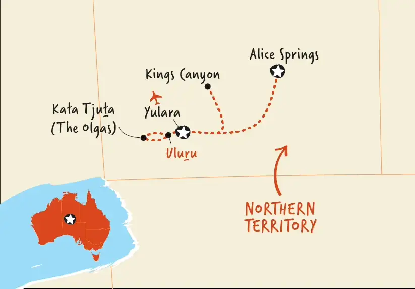 4 Day Uluru Adventure | Alice Springs to Uluru