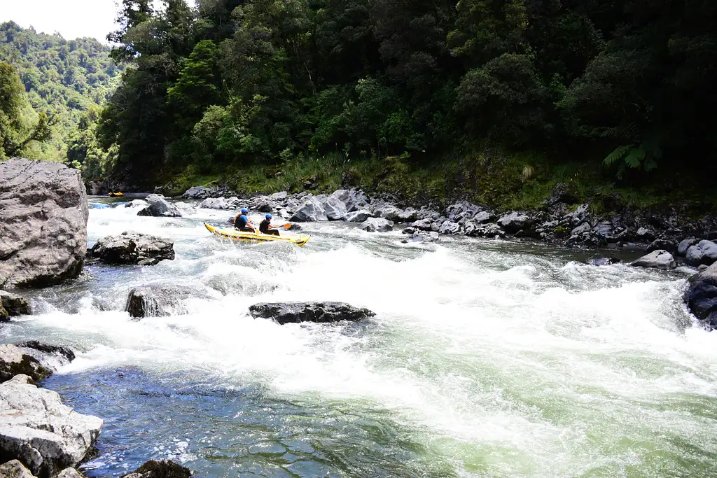 Helicopter Access Waiohine Gorge Whitewater Rafting