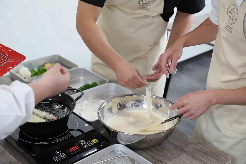 Prawn Tempura Cooking Experience