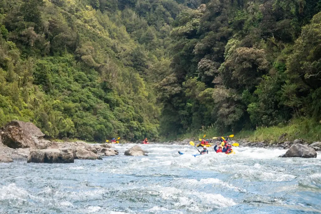 Helicopter Access Waiohine Gorge Whitewater Rafting