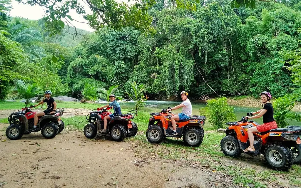 Private Day Tour to Khao Lak with Rafting and ATV from Phuket