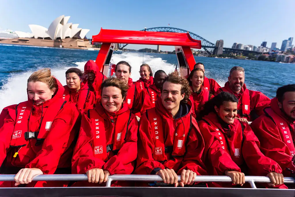 Sydney Harbour Famous 30 Minute Red Shark Thrill Jet Boat Ride