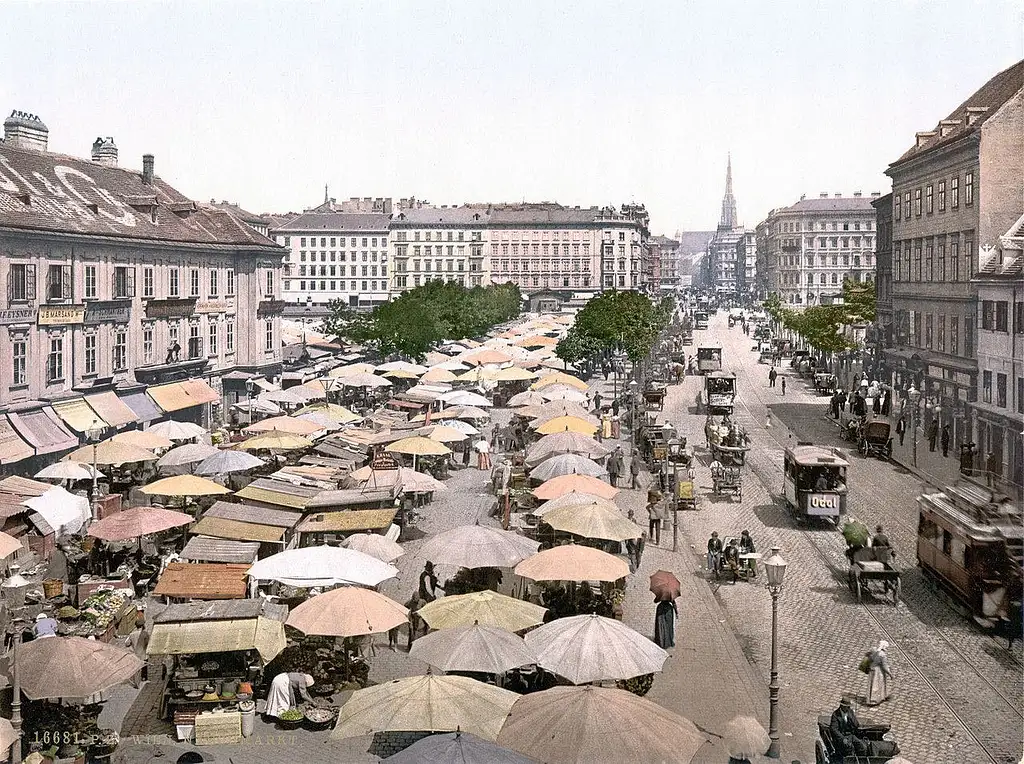 Vienna food tour at Naschmarkt