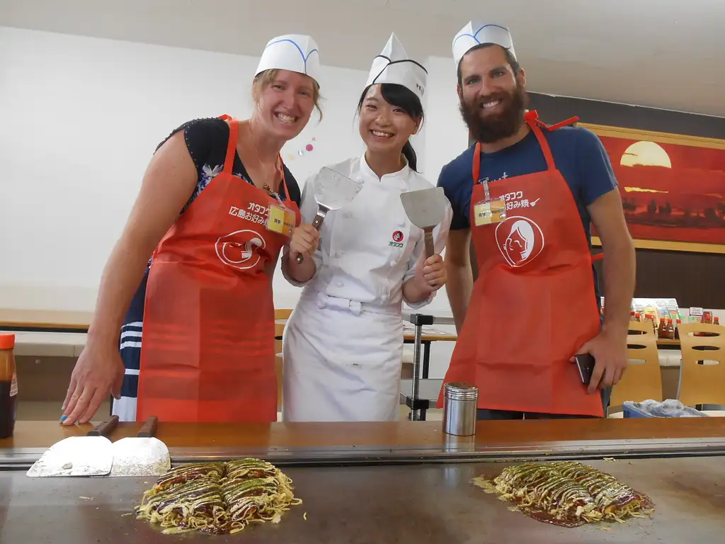 Okonomiyaki  Cooking Experience