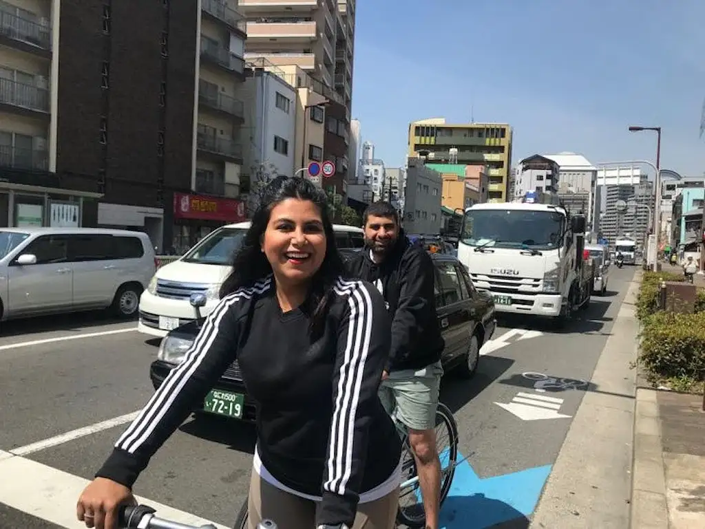 Bike Tour to Osaka Castle and Park Area