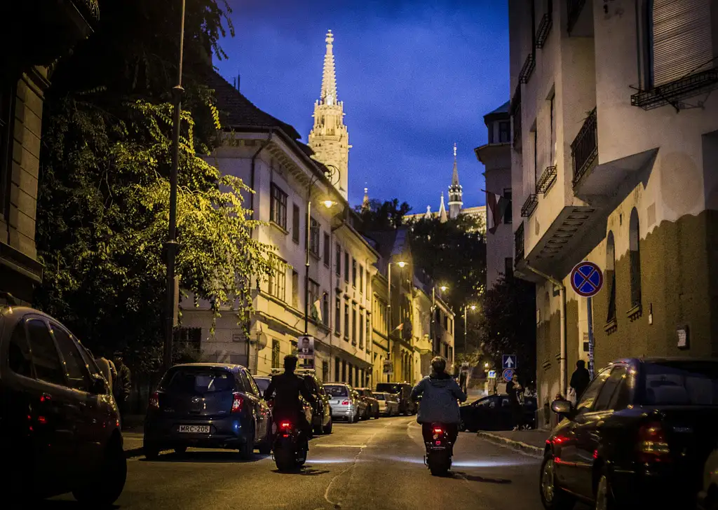 Budapest Guided E-Scooter Tour by Night