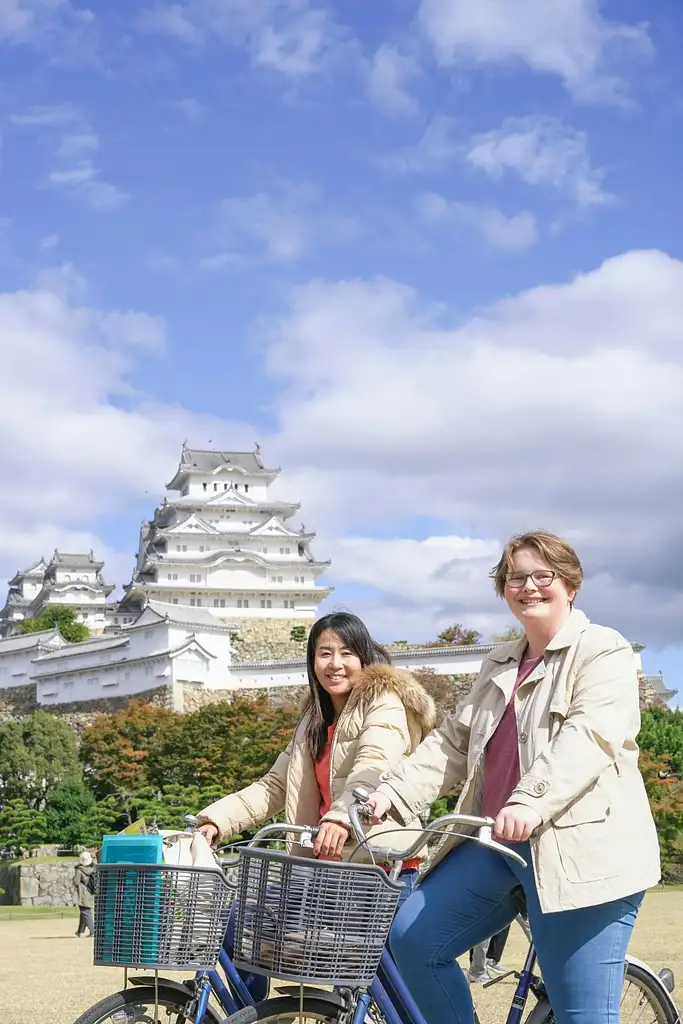 Himeji Castle Town Guided Bike Tour With Lunch | Half-day