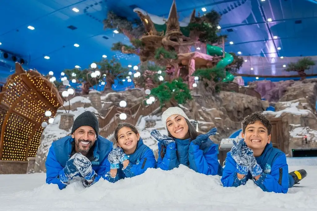Snow Abu Dhabi Entrance Tickets - Snow Premium