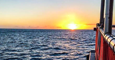 Honolulu Sunset glass bottom boat Cruise