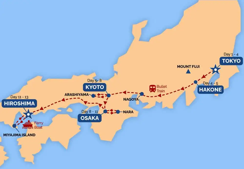 13 Day Japan Essentials Tokyo to Hiroshima Tour | One Life Adventures