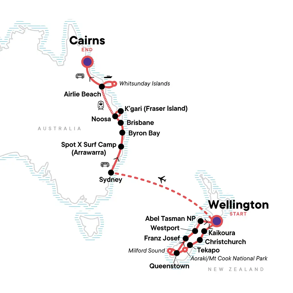 33 Days Australia and New Zealand: Surfing & National Parks | G Adventures 18 to 30-somethings