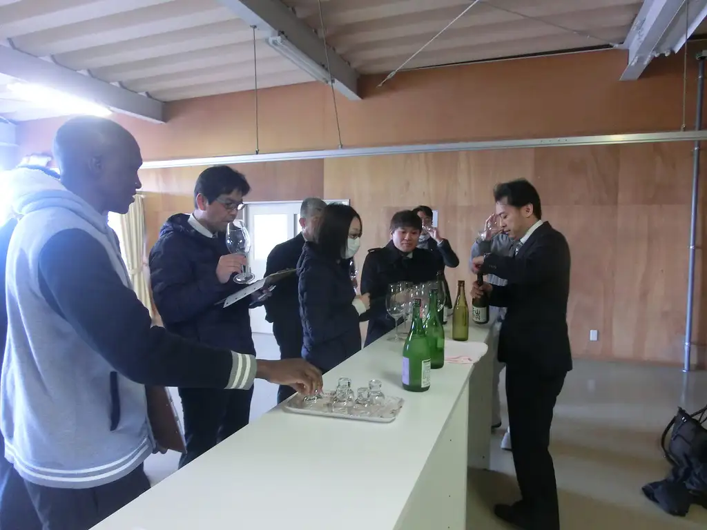 Yagi-Shuzobu Sake Tasting in Imabari, Ehime