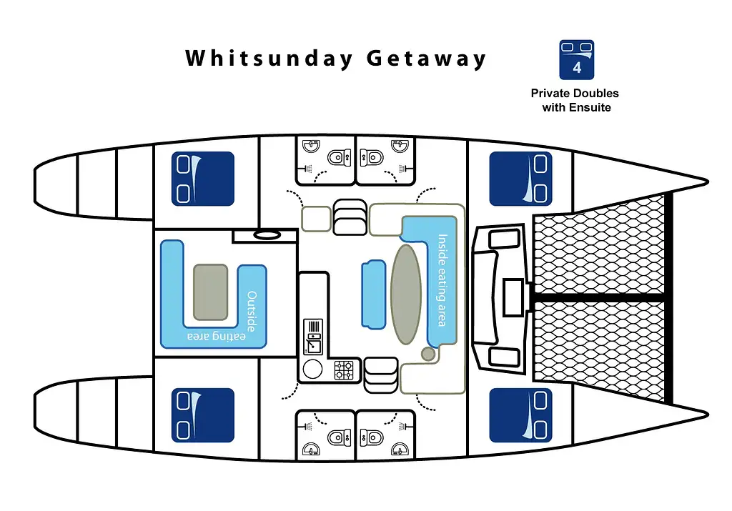 Whitsunday Catamaran Getaway | 2 or 3 Night Option