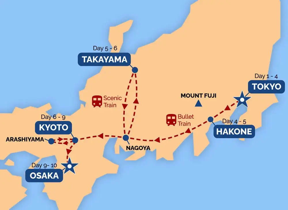 10 Day Japan Tour: Tokyo to Osaka | One Life Adventures