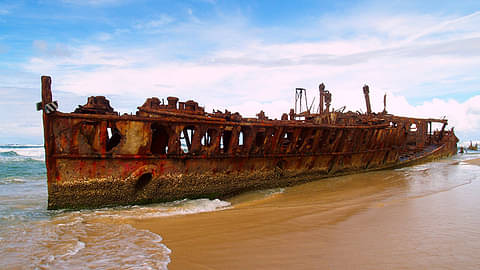 Fraser Island Maheno Shipwreck