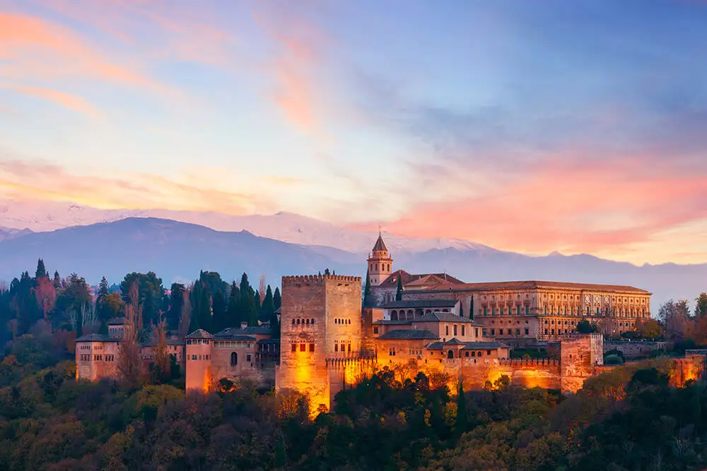 General Alhambra and Granada city