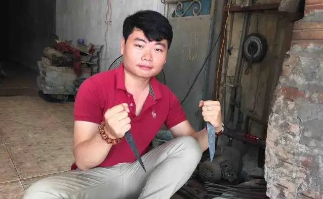 Knife Making in Traditional Vietnamese Blacksmith Village