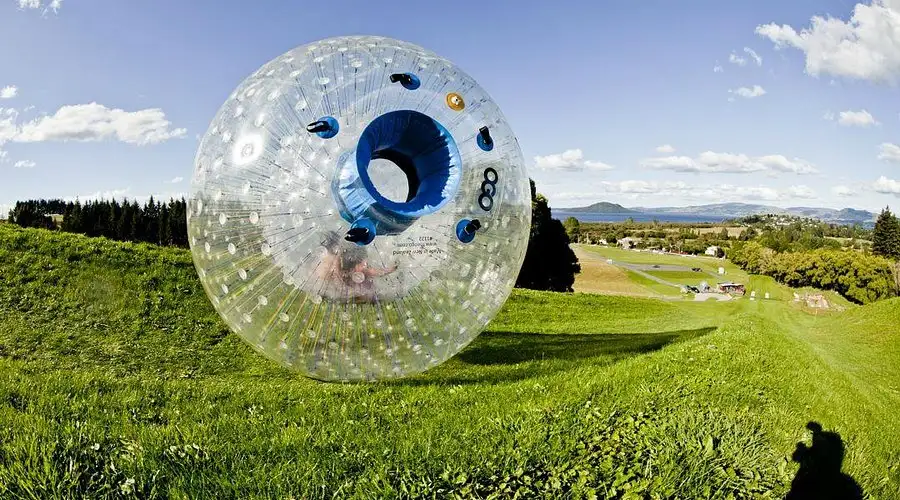 Zorb Rotorua - Straight Track