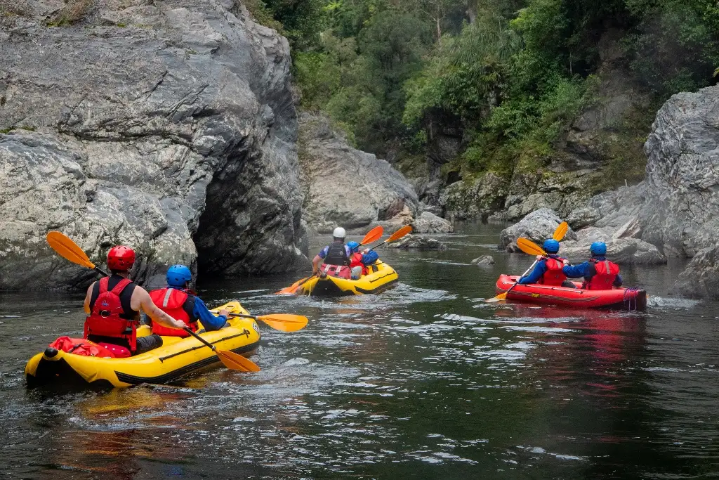 Te Awa Kairangi/Hutt River River Grade 3 Wilderness Rafting