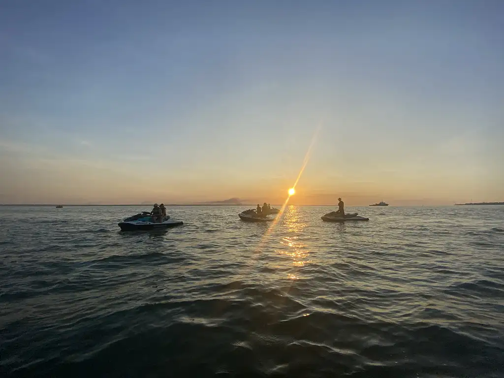 Golden Eye Sunset Jet Ski Tour | Option with Dinner @ Dock One