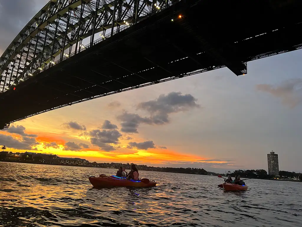 Sunset Kayak Paddle on Sydney Harbour