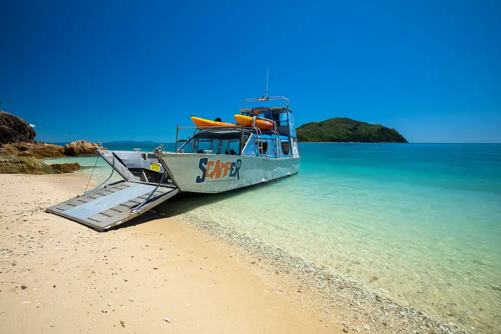 Hook Island Camping Transfer from Airlie Beach