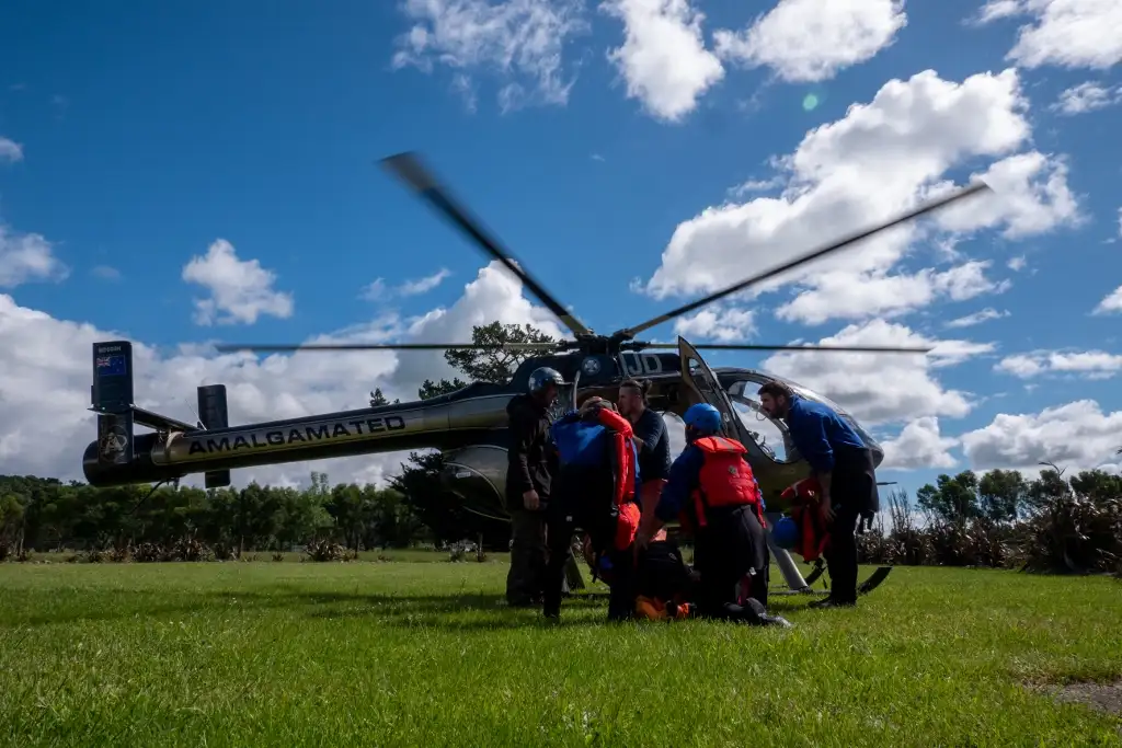 Helicopter Access Waiohine Gorge Whitewater Rafting