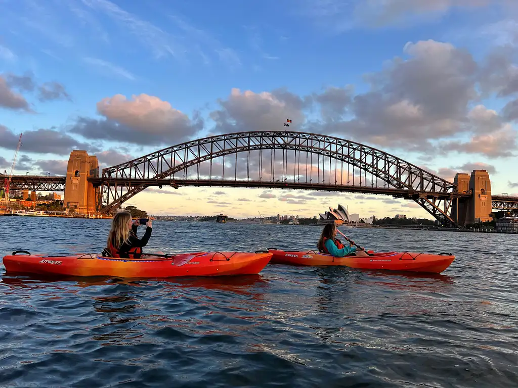 Sunset Kayak Paddle on Sydney Harbour