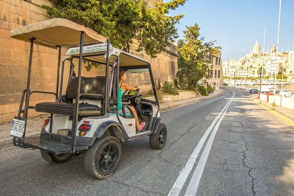Electric Buggy Tour of the Three Cities of Malta | Group of 3 People