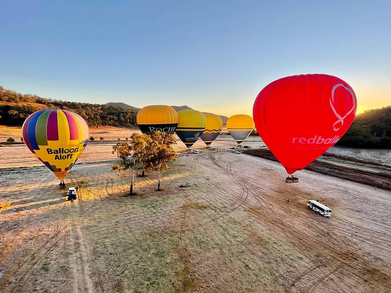 Hot Air Balloon Hunter Valley Backpacker Deals
