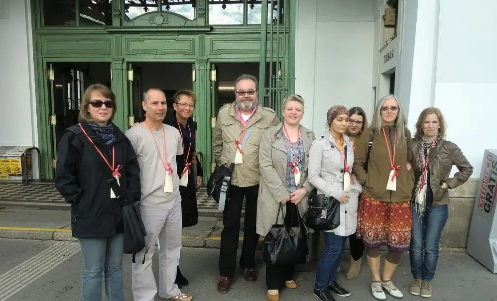 Vienna food tour at Naschmarkt
