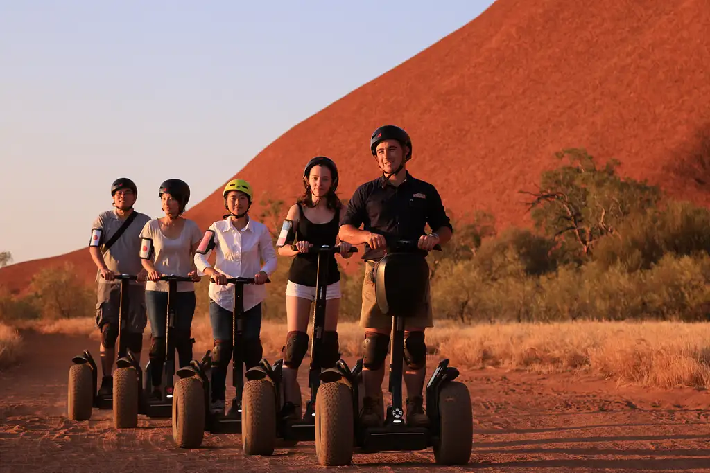 Quarter Uluru Segway & Sunset Tour