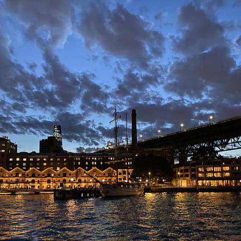 Sydney Harbour Tall Ship Sunset Dinner Cruise