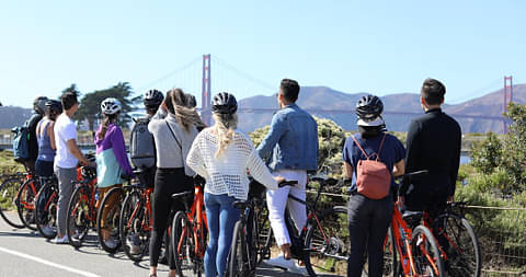 The Golden Gate Bridge Bike Tour