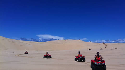worimi sand dune quad bike adventure