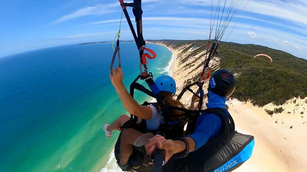 Sunshine Coast Tandem Paragliding | Noosa OR Rainbow Beach