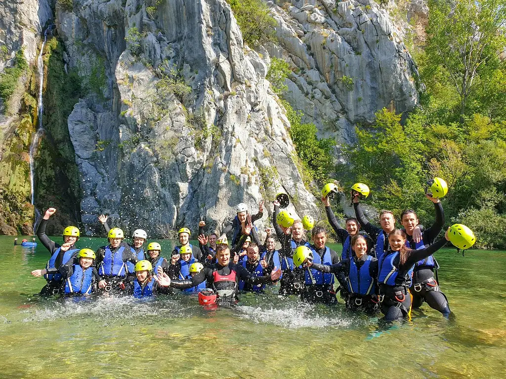 Cetina River Extreme Canyoning Adventure