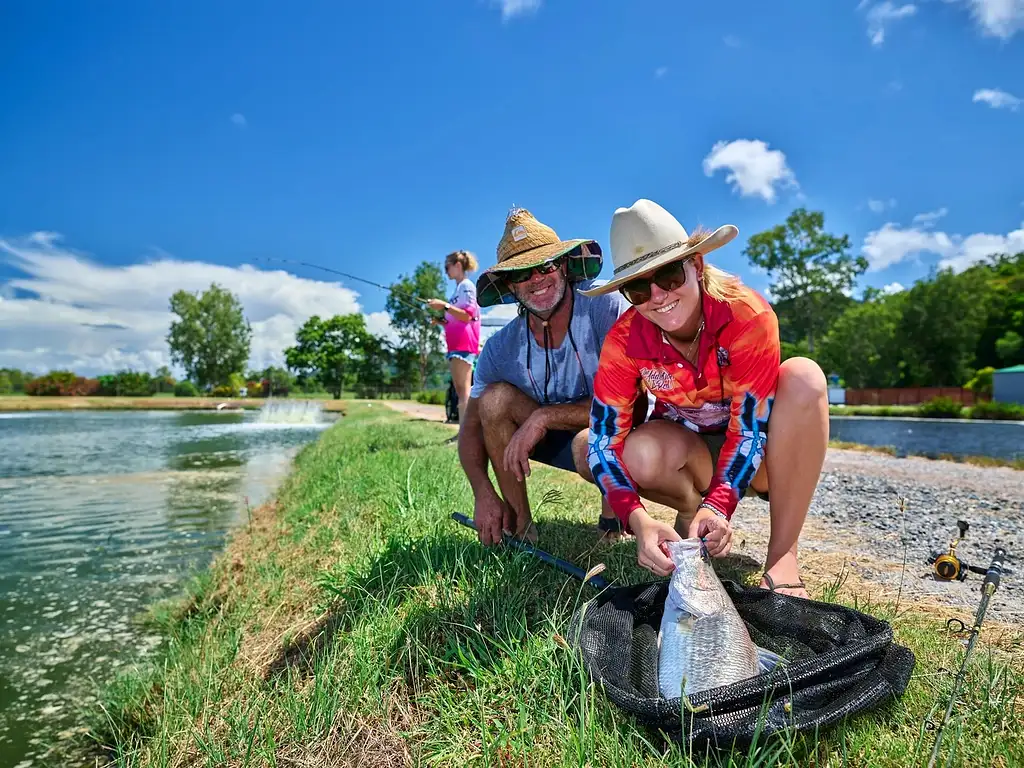 Hook-A-Barra Tour with Lunch & Port Douglas Transfers