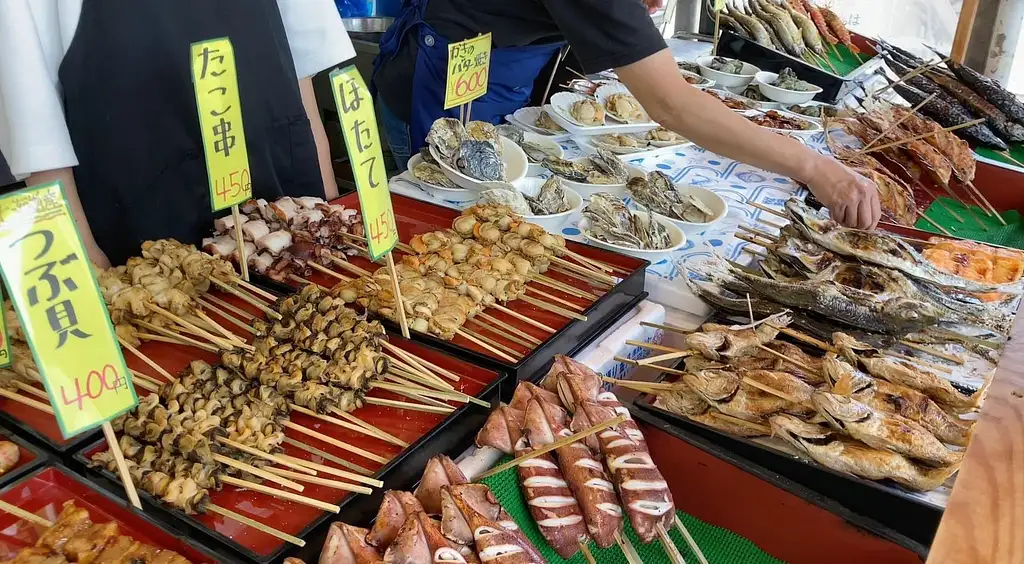 Tsukiji Outer Market Seafood Breakfast Tour